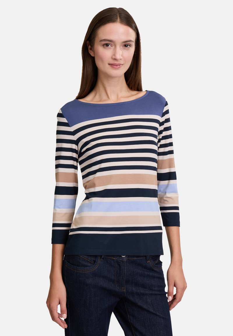 Betty Barclay MIT U-BOOT-AUSSCHNITT - Langarmshirt - blue  dark blue