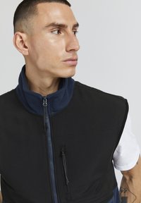 Blend BHSWEAT VEST - Strukirani kaput - dress blues