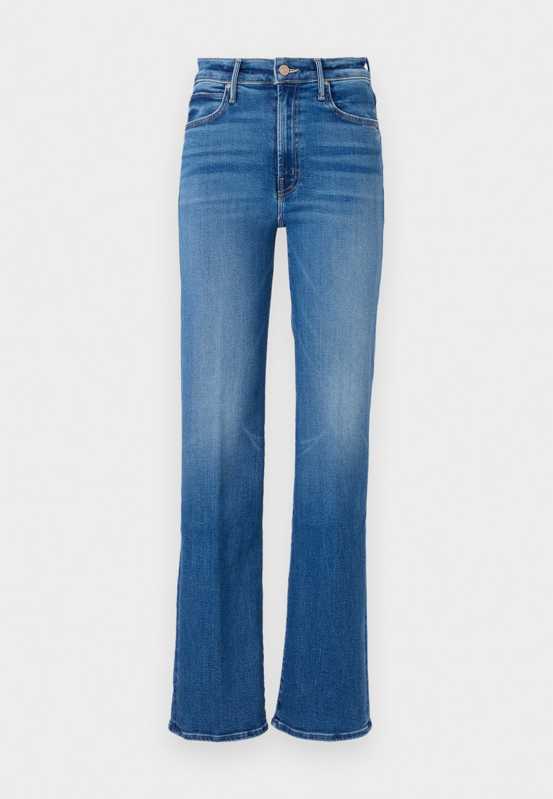 Mother Straight leg jeans donkerblauw denim