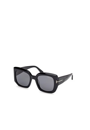 CARLA - Sunglasses - glossy black-smoke gray
