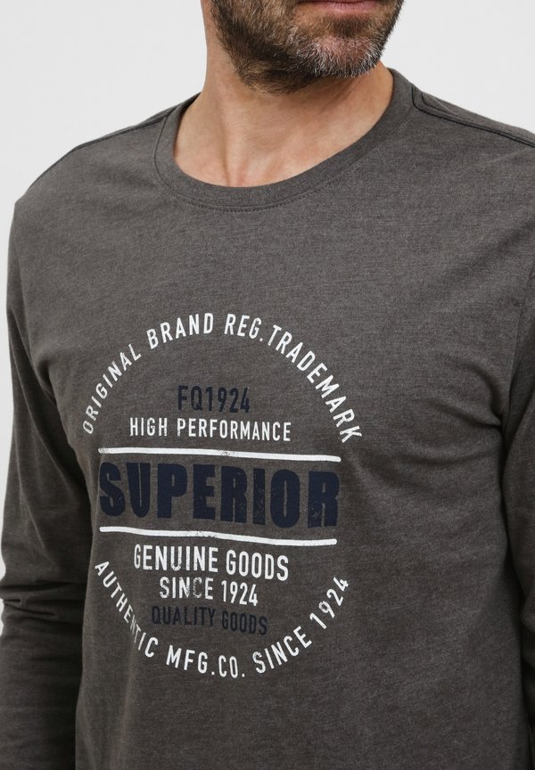 FQRIKARD - Print T-shirt - pewter mix4