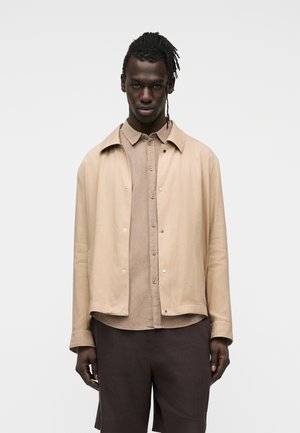 CARPER COACH - Ľahká bunda - open beige