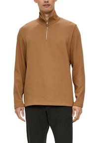 s.Oliver Langarmshirt - sandstein