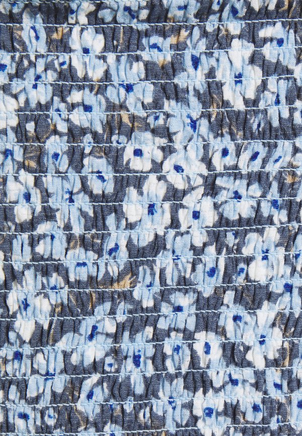 ONLPELLA 2/4 SMOCK - Print T-shirt - vintage indigo2