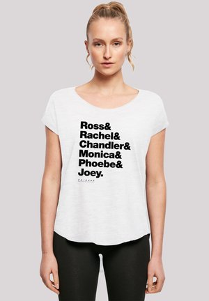 FRIENDS ROSS & RACHEL & CHANDLER & MONICA & PHO - Print T-shirt - white