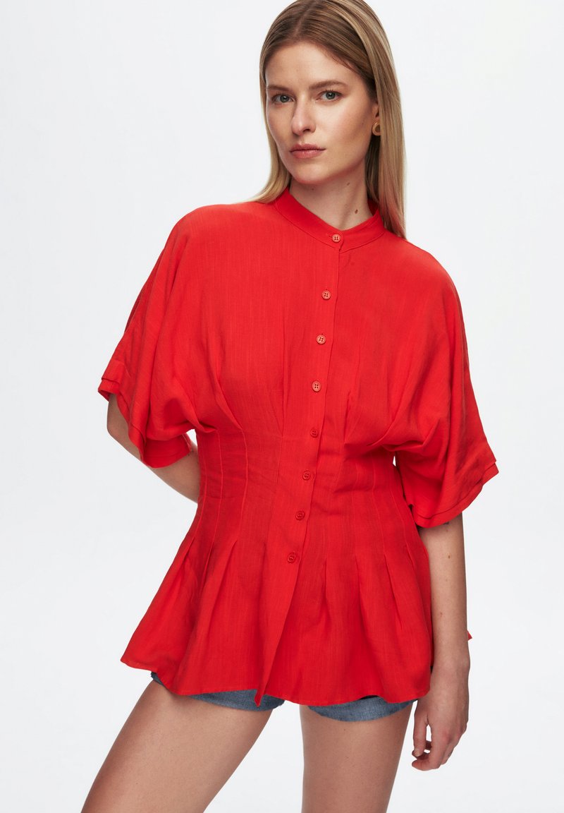 adL WAIST DETAILED - Hemdbluse - red/rot - Zalando.de