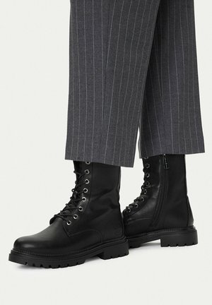 Beverly Hills Polo Club, BEVERLY HILLS POLO CLUB BOOTS WOMEN'S BLACK CEO-WS6635-01 - Enkellaarsjes met plateauzool - black