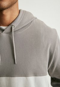 Next DIP DYE OVERHEAD  - Hoodie - grey white