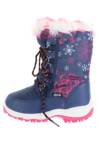 AXA SHOES MLU - Stivali da neve  - blu