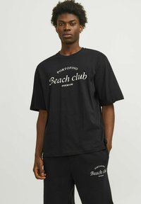 Jack & Jones PREMIUM - RUNDHALS - Apdrukāts T-krekls - schwarz Miniatūras attēls 1