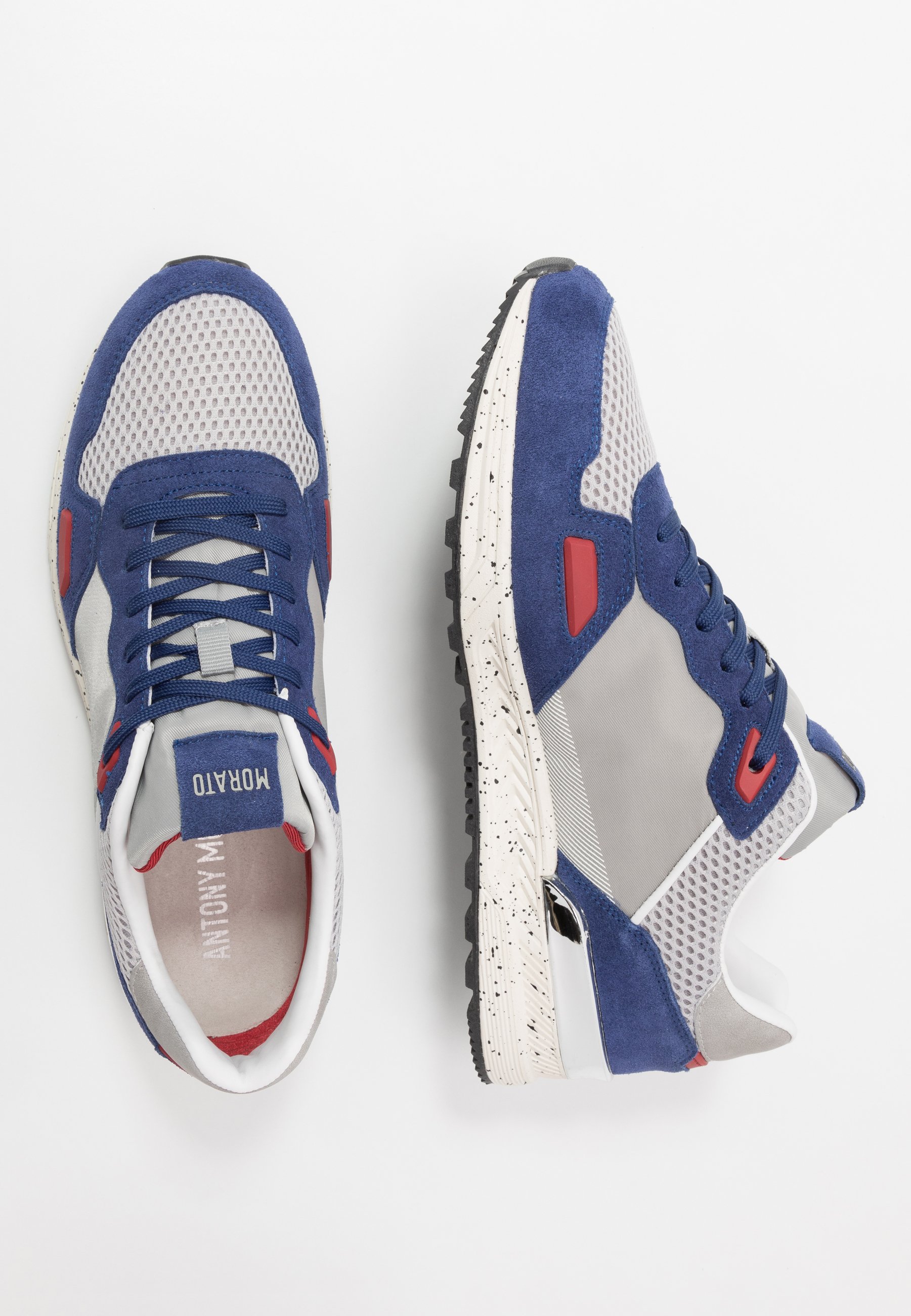 Antony Morato TRECK RUNNING Joggesko bluette Zalando.no Antony Morato AKU RUNNING Joggesko white Zalando.no