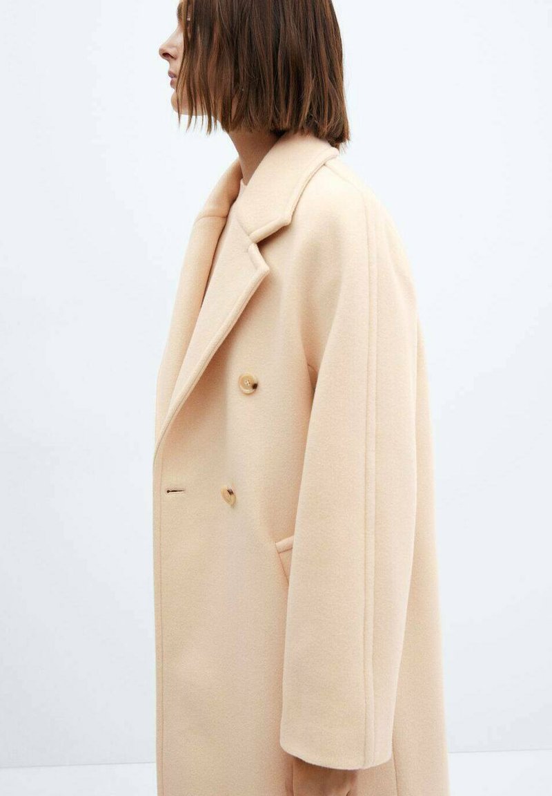 Mango LOVE - Klassischer Mantel - ecru/offwhite - Zalando.de