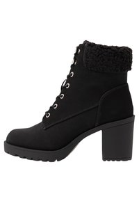 Anna Field Stivaletti stringati - black