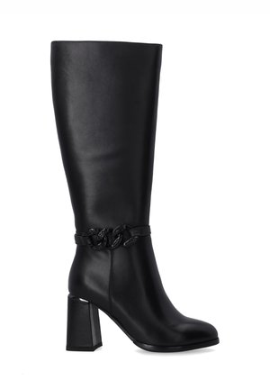 BOOTS - Plateaustøvler - black