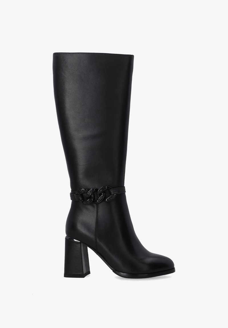 VENEZIA BOOTS - Kozačky na platformě - black