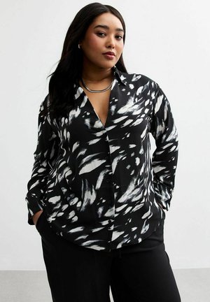 CURVES - Skjorta - black pattern