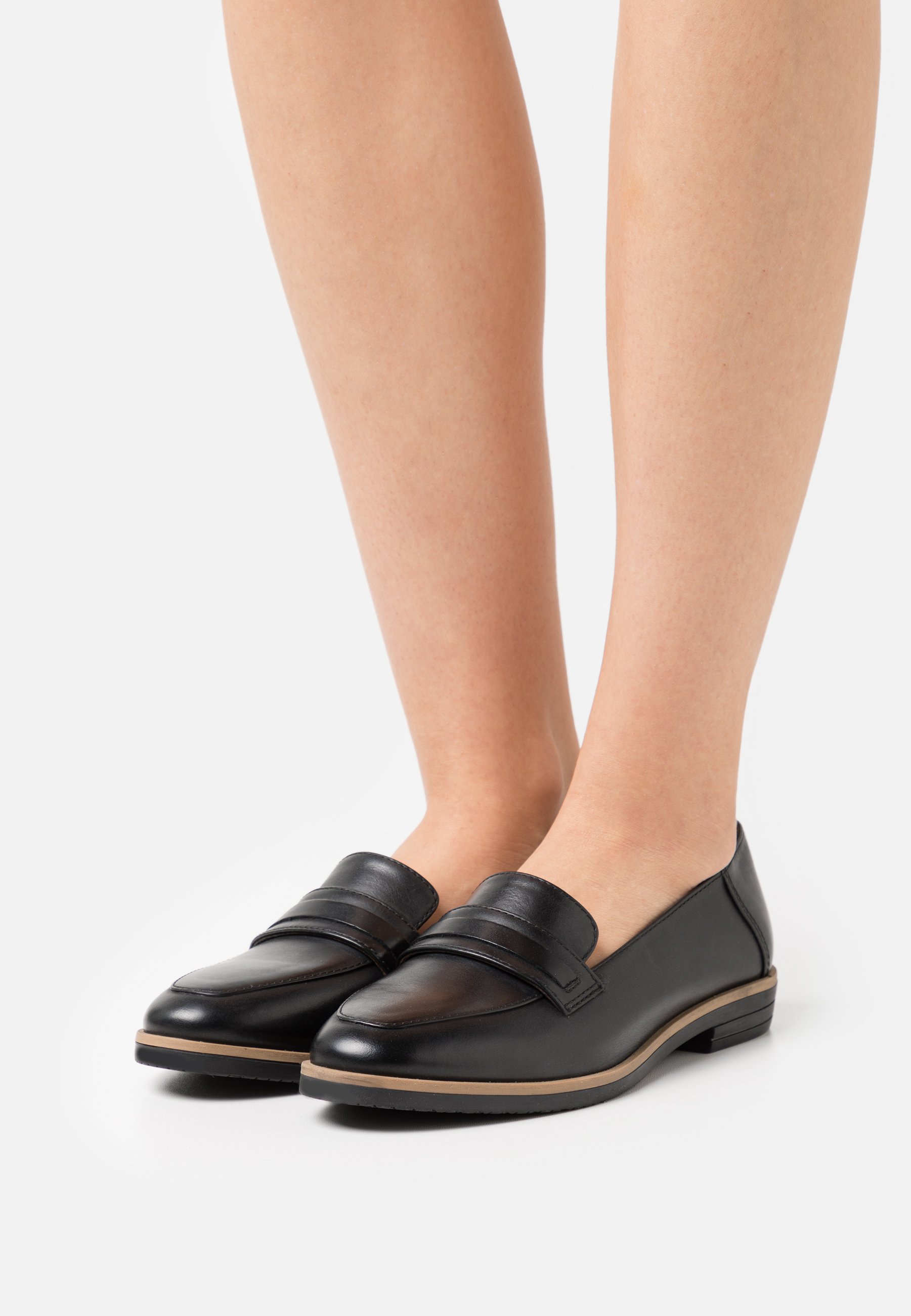 Anna Field LEATHER - Slipper - black/schwarz Anna Field LEATHER - Slipper - black/schwarz