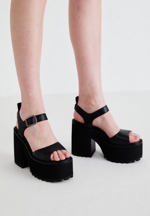 KILLAH NEAT - High heeled sandals - black