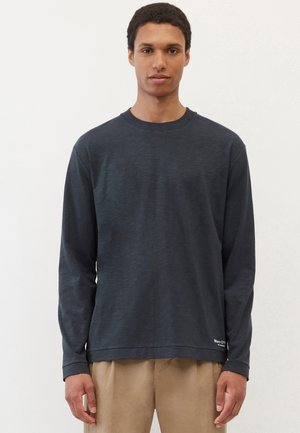 SLUB LONGSLEEVE REGULAR - Bluzka z długim rękawem - dark navy