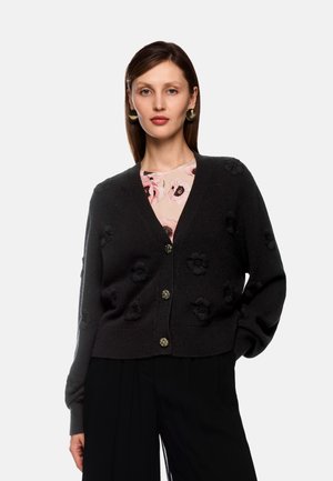 Strickjacke - black