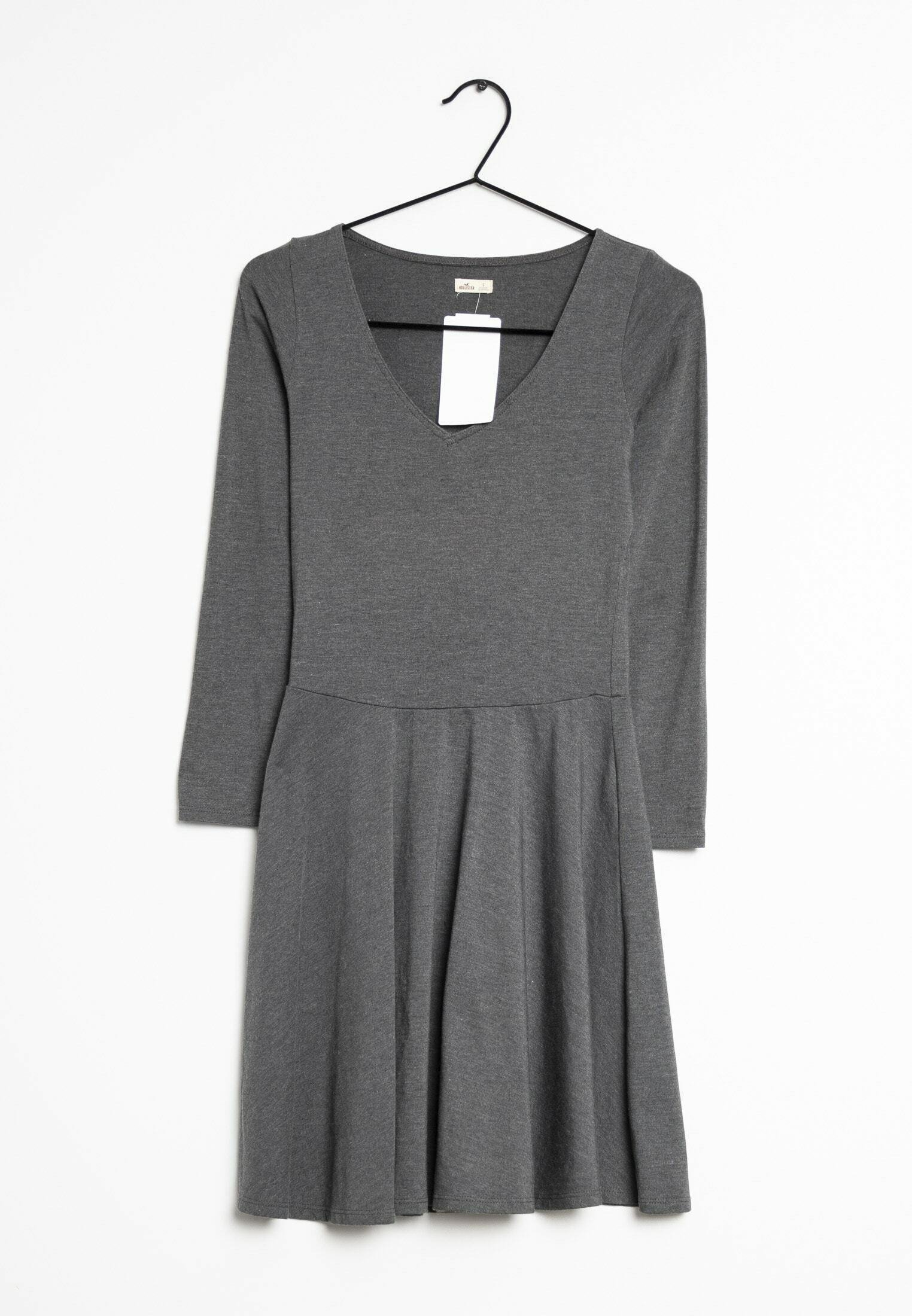 Hollister Co. Jersey dress - grey - (Pre-owned) - Zalando