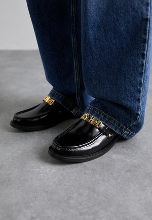 MOSCHINO SCARPA UOMO - Jalga libistatavad jalanõud - nero