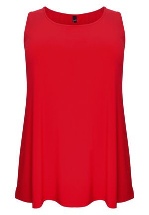 Round Neck - Top - red