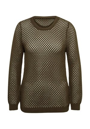 Strickpullover - khaki