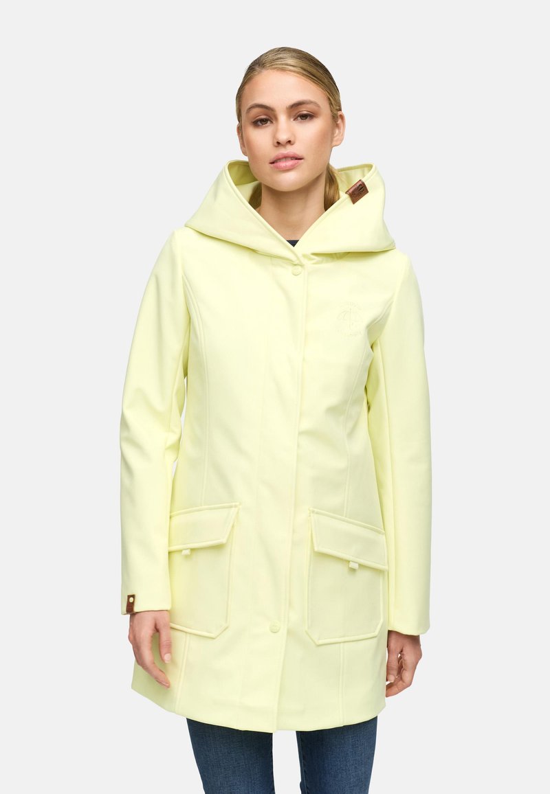 Marikoo MAYLEEN - Waterproof jacket - pastel yellow