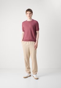 BOSS DALON - T-shirt basic - open red