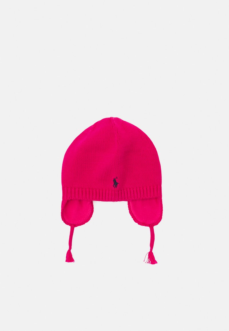 Polo Ralph Lauren BABY EARFLAP HAT UNISEX Gorro sport pink/rosa Zalando.es