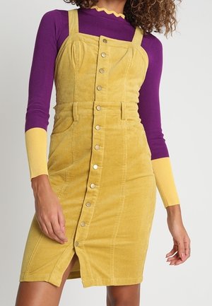 Vapaa-ajan mekko - mustard yellow