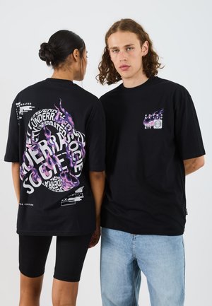UNISEX - Print T-shirt - black
