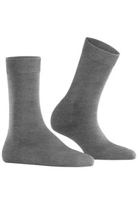 FALKE CLIMAWOOL - Calze - light greymel
