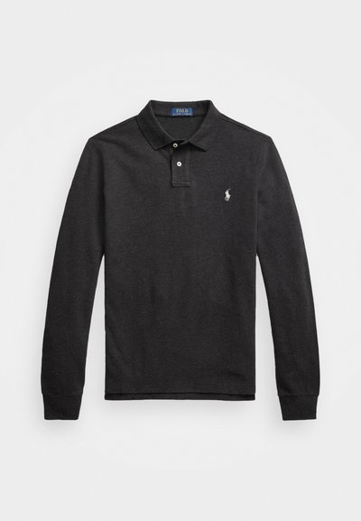 Polo Ralph Lauren LONG SLEEVE - Pikkade varrukatega topp - black marl heather