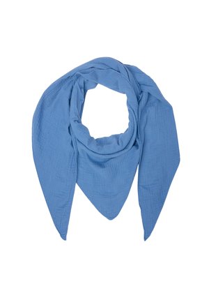 LUISA MUSSELIN DREIECK - Foulard - jeansblau