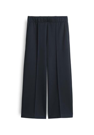 someday. MID RISE WIDE FIT CROPPED - Trousers - ocean