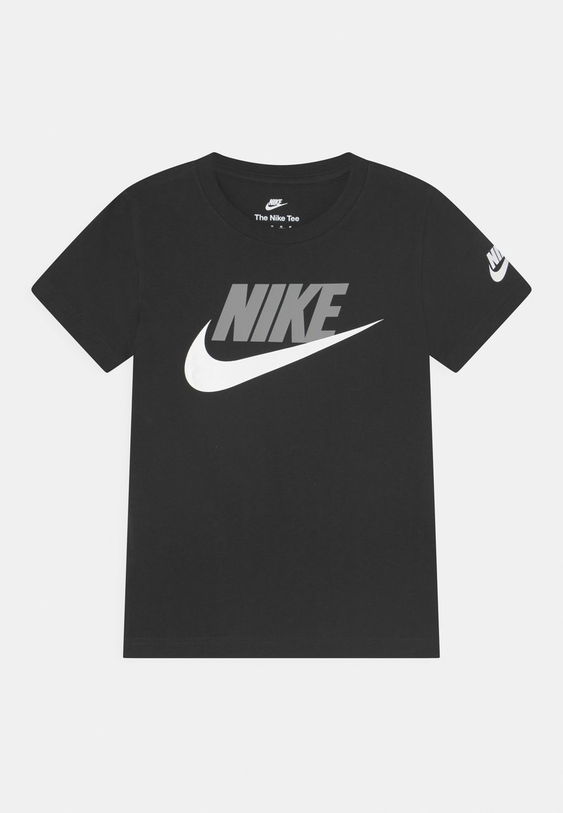 Nike Sportswear FUTURA EVERGREEN TEE UNISEX - T-shirt estampada - black