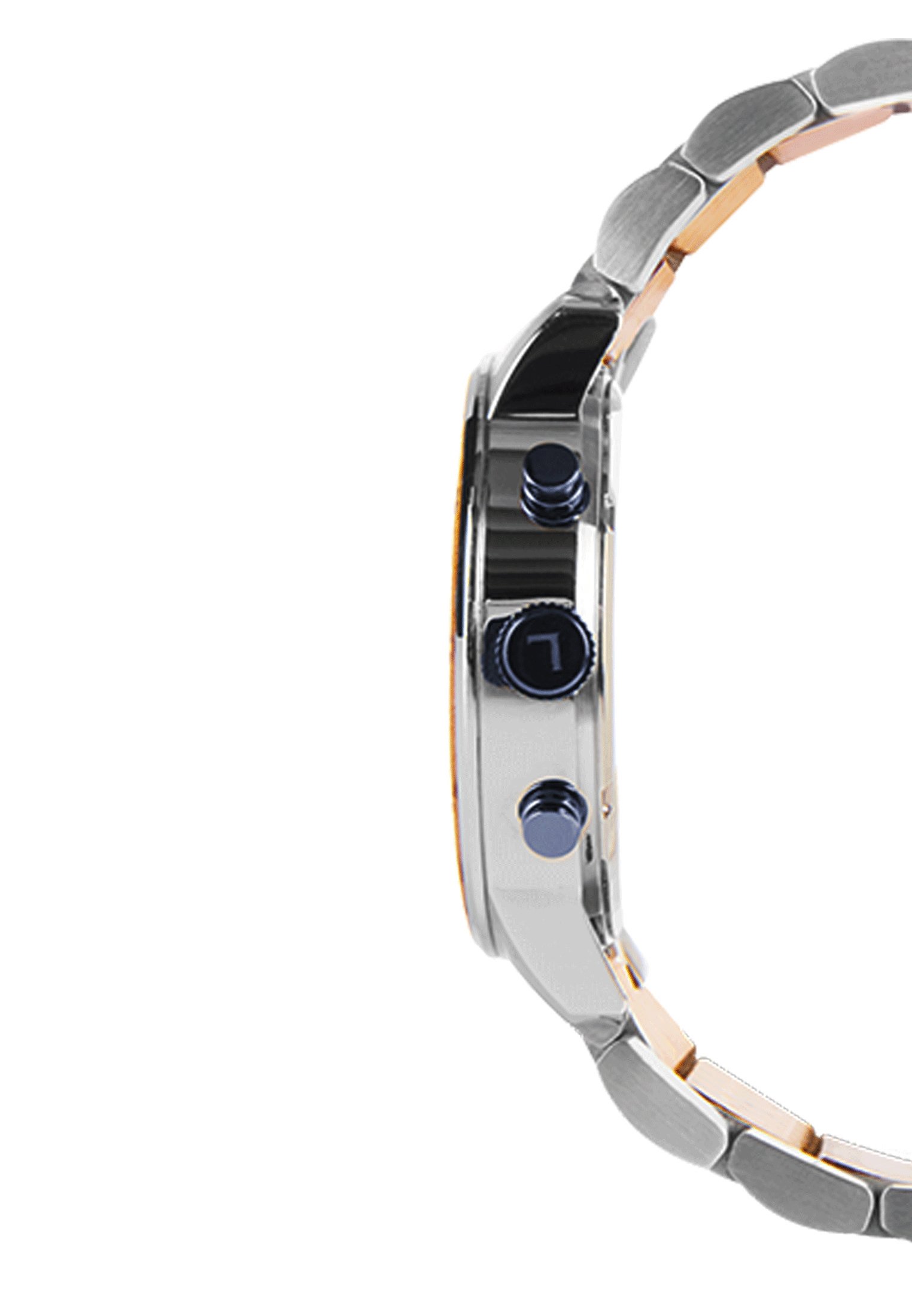 LAIMER MARVIN - Cronografo - silber/braun/argentato - Zalando