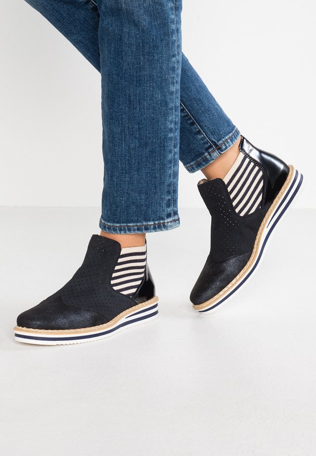 Ankle Boot - nightblue/pazifik/marine/beige/navy