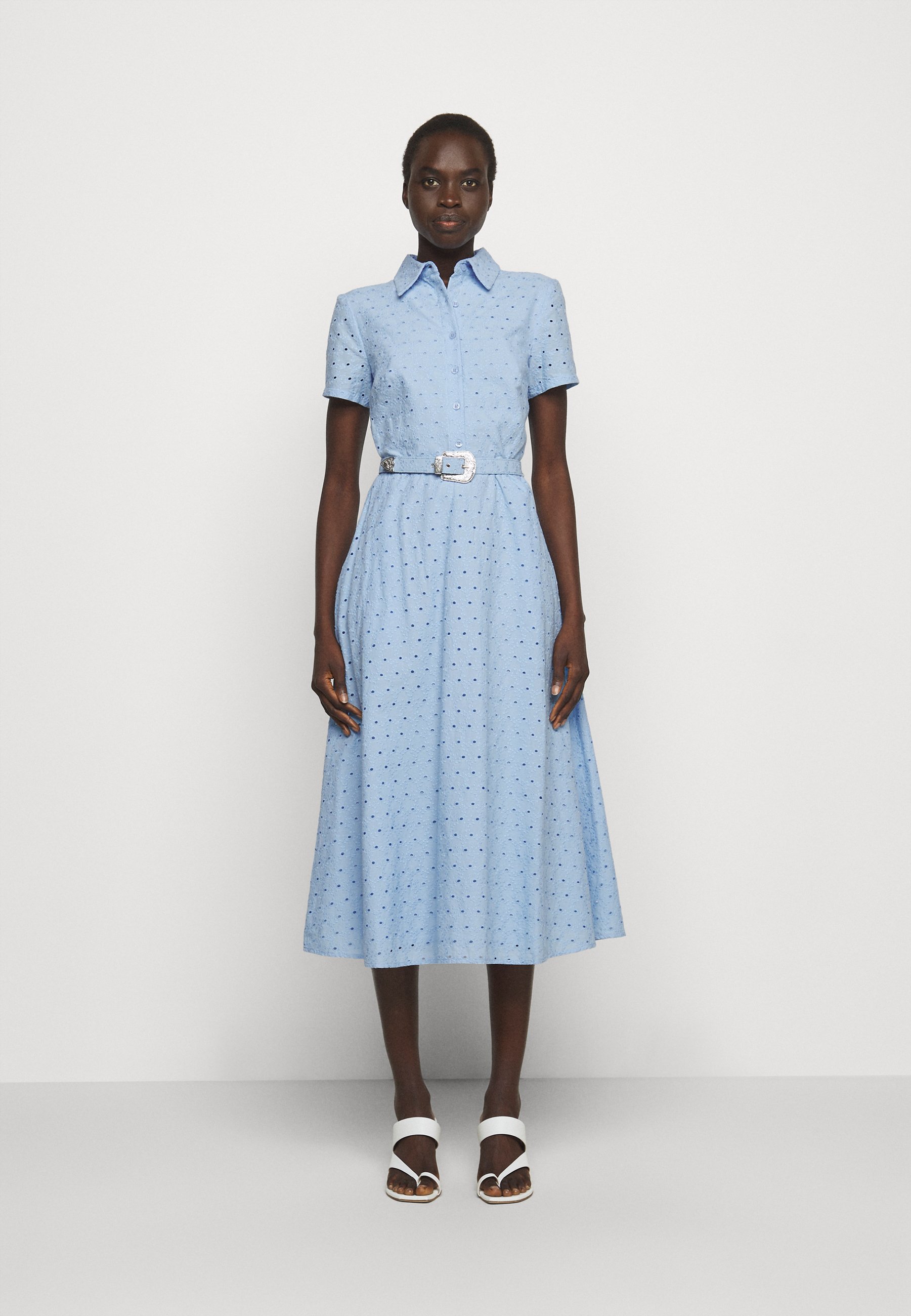 ralph lauren blue dress