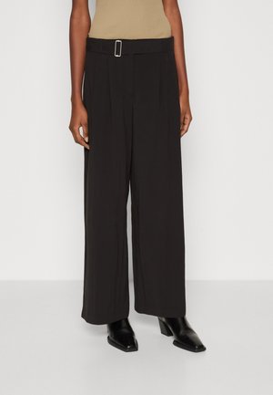 PANTS - Trousers - black