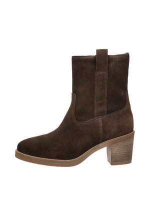 Korte laarzen - donkerbruin