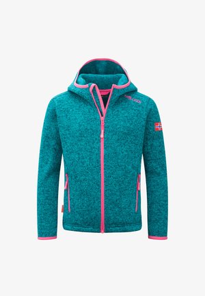 TROLLKIDS JONDALEN - Fleece jacket - dark turquoise