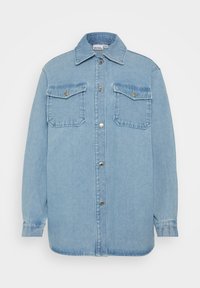 Unselected, light blue denim