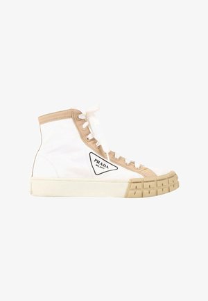 Prada, CLOTH TRAINERS MULTICOLOUR - Baskets montantes - beige
