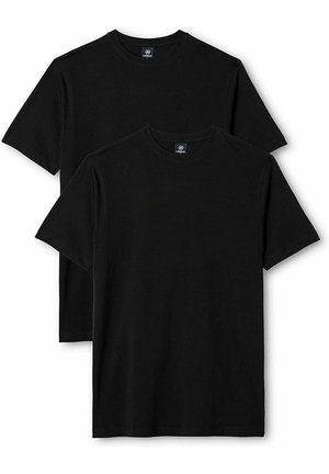 LERROS RUNDHALS DOPPELPACK REGULAR FIT - T-Shirt basic - black