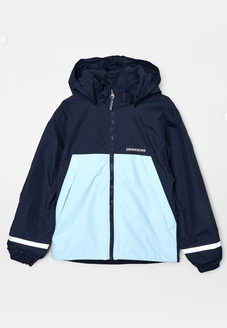 Didriksons Outdoorjas blauw denim/bluedenim