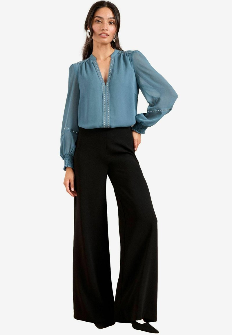 Love & Roses REGULAR FIT - V-NECK HARDWARE - Palaidinė - blue
