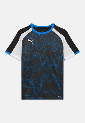 INDIVIDUALLIGA GRAPHIC - Sportfelső - black/white/ultra blue